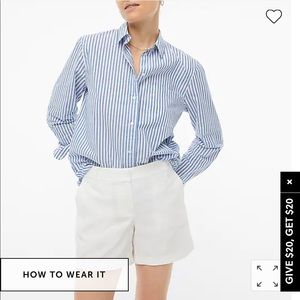 NWT J. Crew Factory 5” Classic Chino Shorts